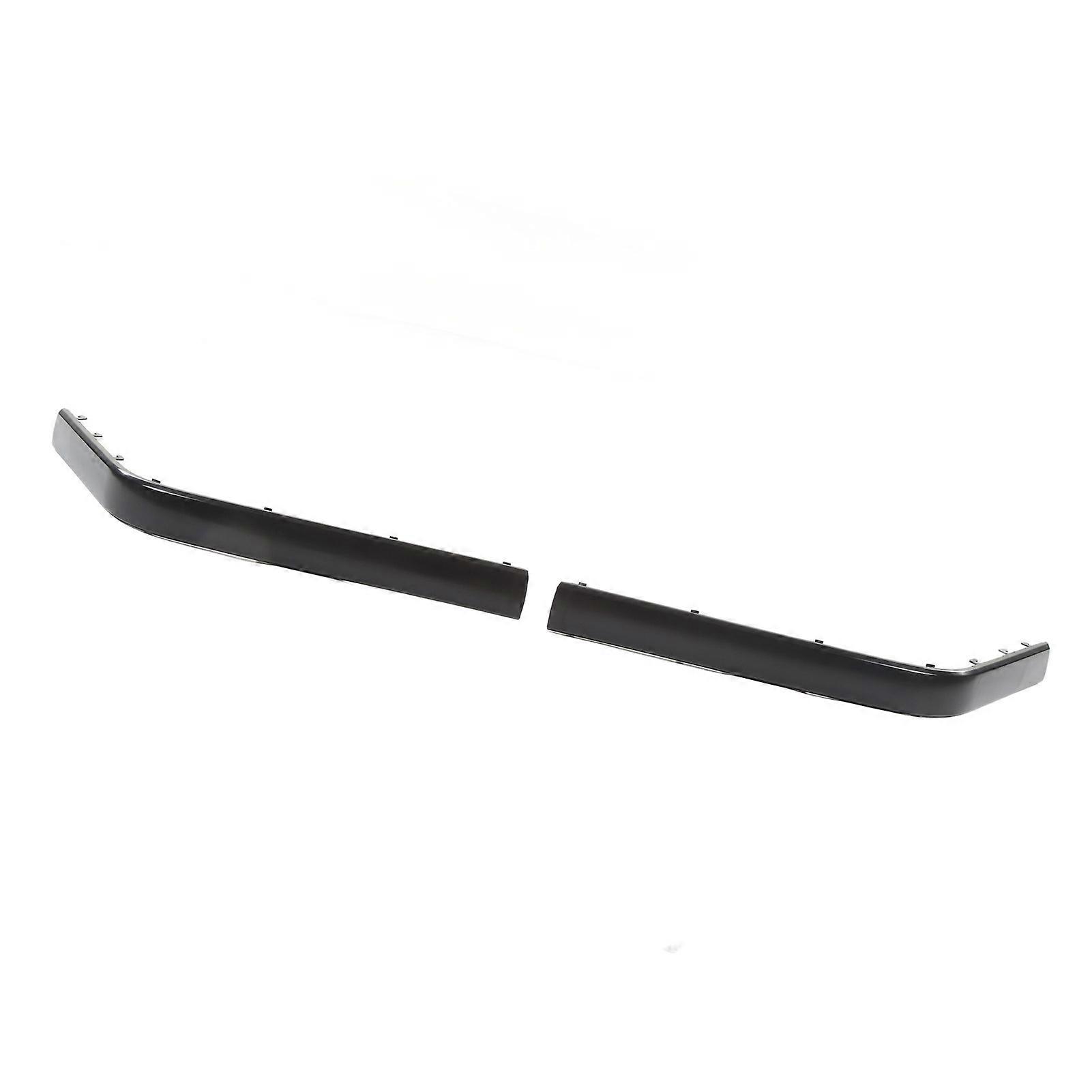 Brothers Trucks 04-454 BROTHERS Trucks GMT400 Front Bumper Impact Strip - Black/Chrome