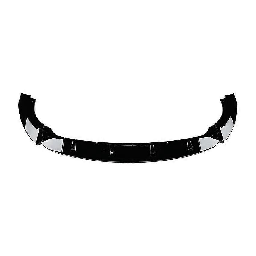 Front Bumper Lip Splitter Diffuser For Mercedes A-Class W176 2013-2015 Spoiler Body Kit Tuning Car Accessories Gloss Black ABS