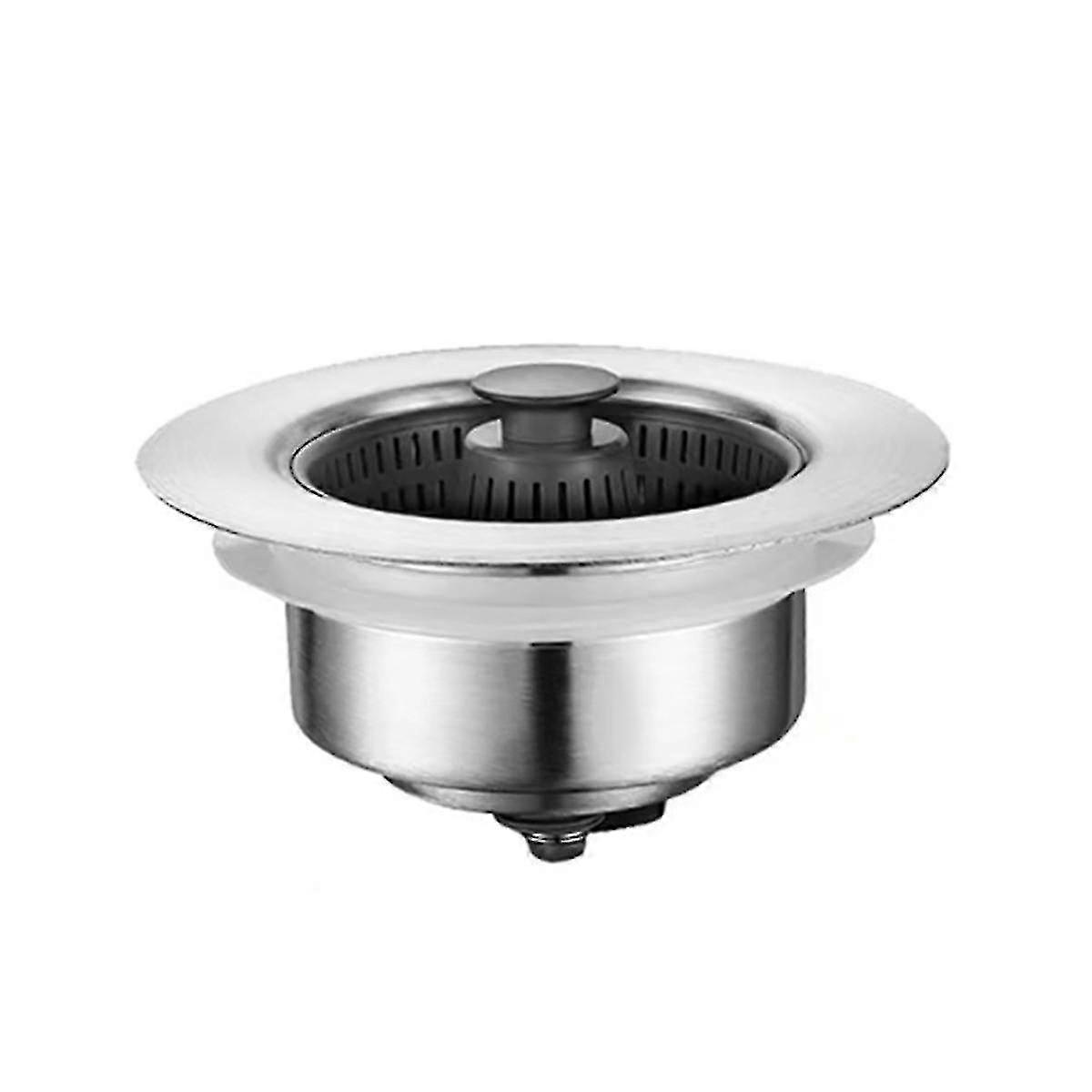Edelstahl-Spülhilfe, Küchenspülen-Abflusssieb, Küchenspülen-Geruchsfilter, Popup-Küchenspülen-Stopper-Sieb 1 Stück