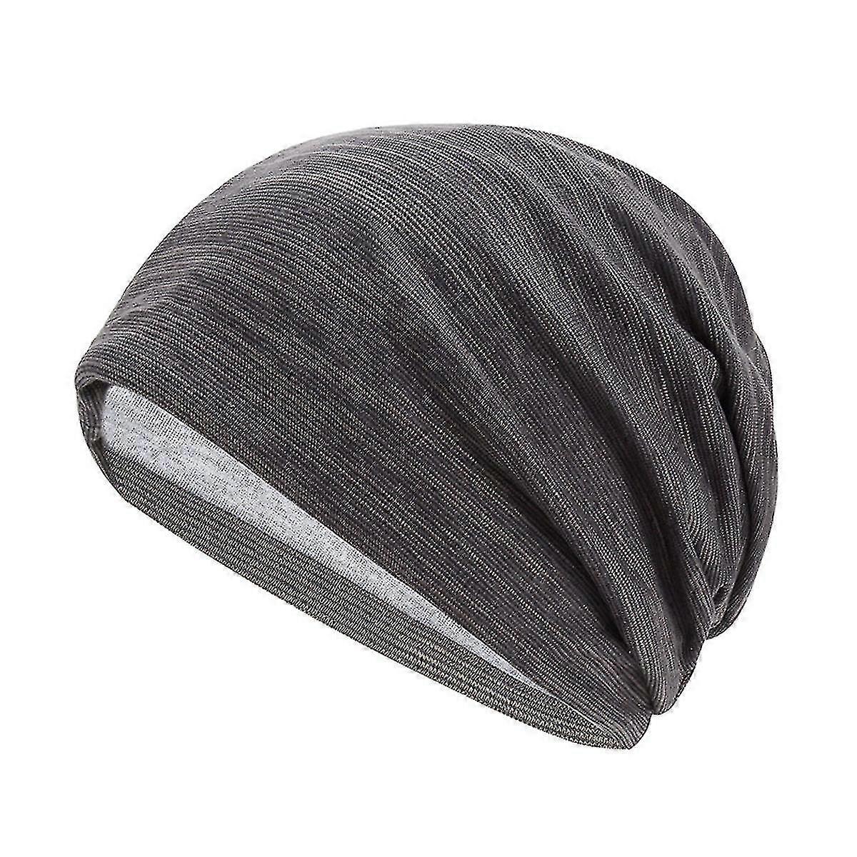 Menn Beanie Hollow Thin Summer Cap Skullcap