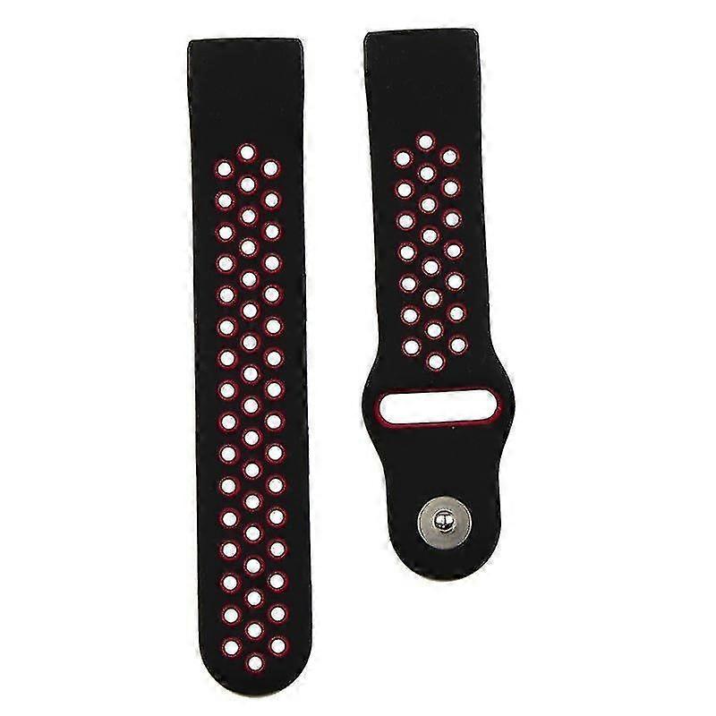 wristband compatible with fitbit charge 3(red)