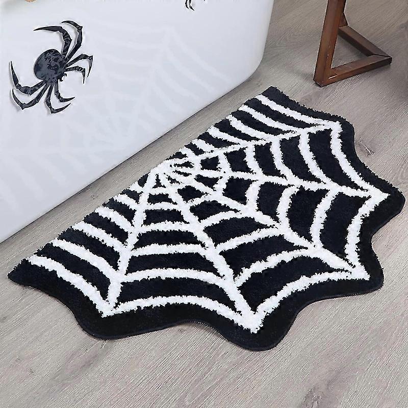 Halloween Bath Mat Non-Slip Bath Rug Machine Washable Rug