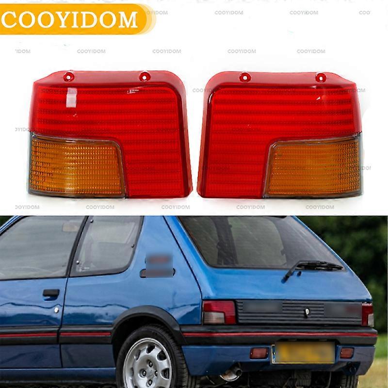 Rear Reverse Brake Stop Lamp Turn Signal Indicator Taillight light shade For Peugeot 205 1983-1994 634983 635041 without bulbs