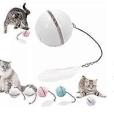 Automatic LED Intelligent Cat Ball, Interactive Cat Toys Ball with LED Light