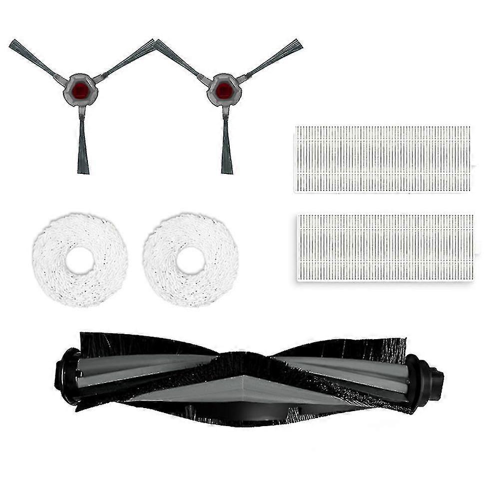 Main Side Brush Filter & Mop Cloth For Ecovacs Deebot N9+ Yeedi K10