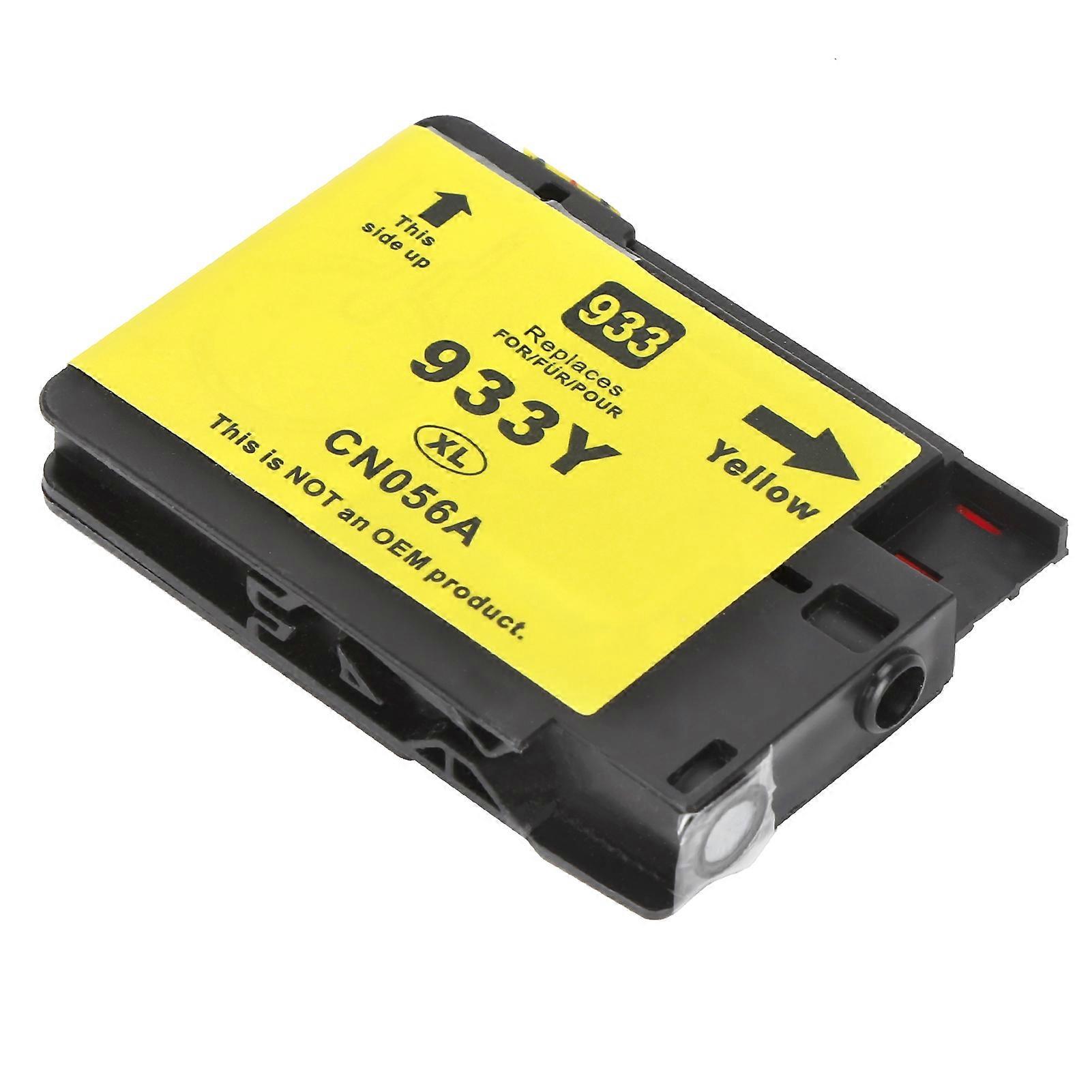 خرطوشة طابعة ل HP 933 6600 6700 7110 7510 7512 7612 لوازم الحبر المدرسي المكتبأصفر