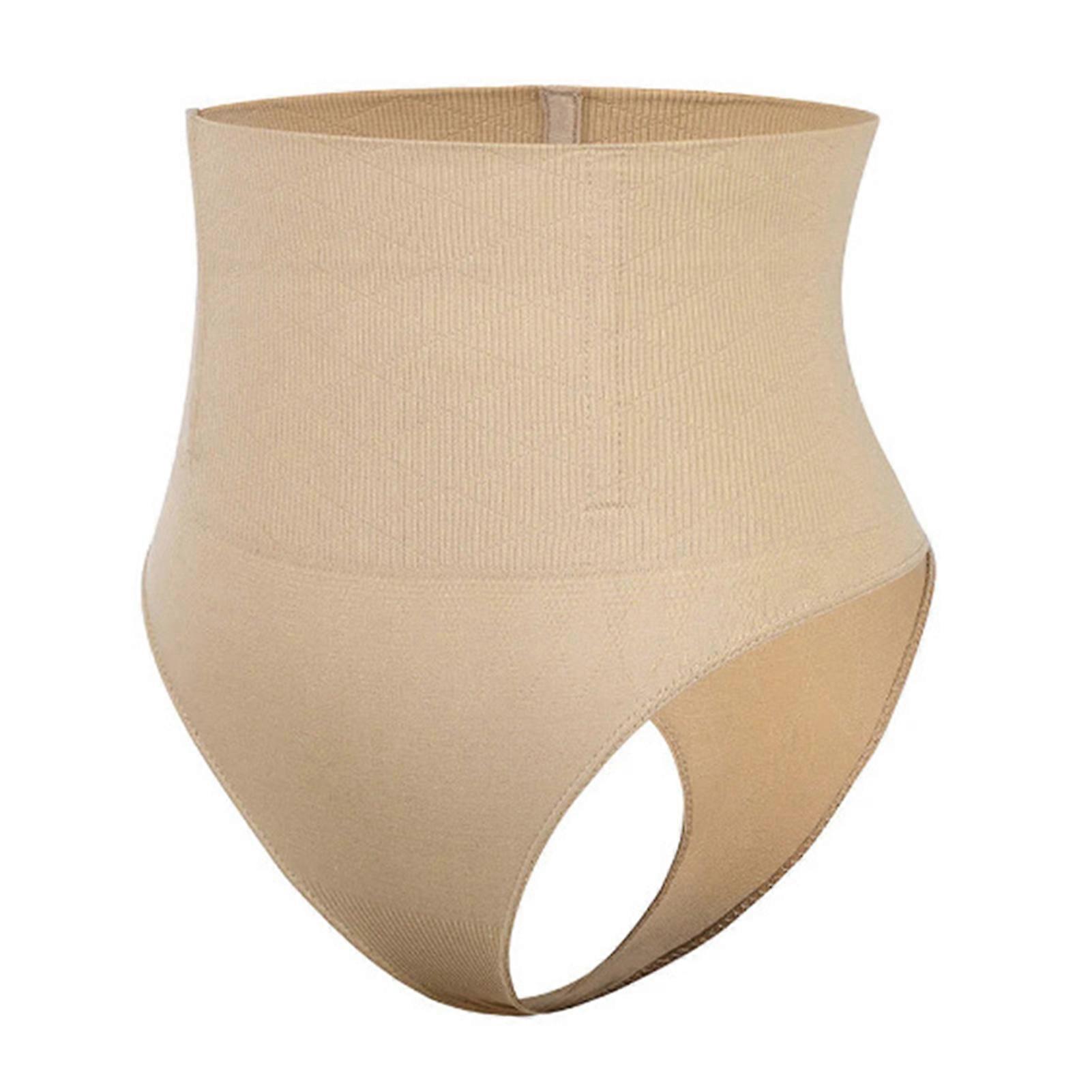 Women\'s Seamless Panties Soft High Elasticity Mid-waist Thongs Abdominal Butt Lift Panties