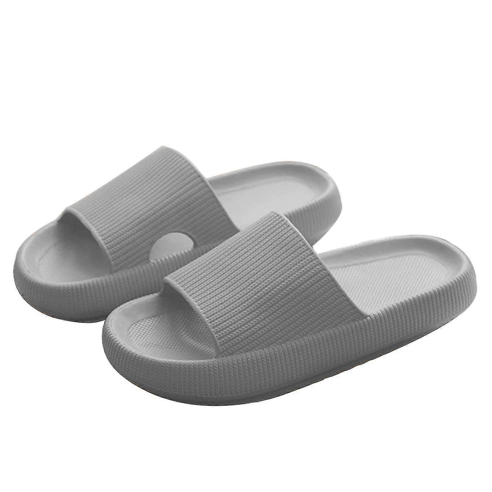 Non-slip Ultra-soft Slippers 4cm Eva Flip Flop Athletic Sl For Bath Home