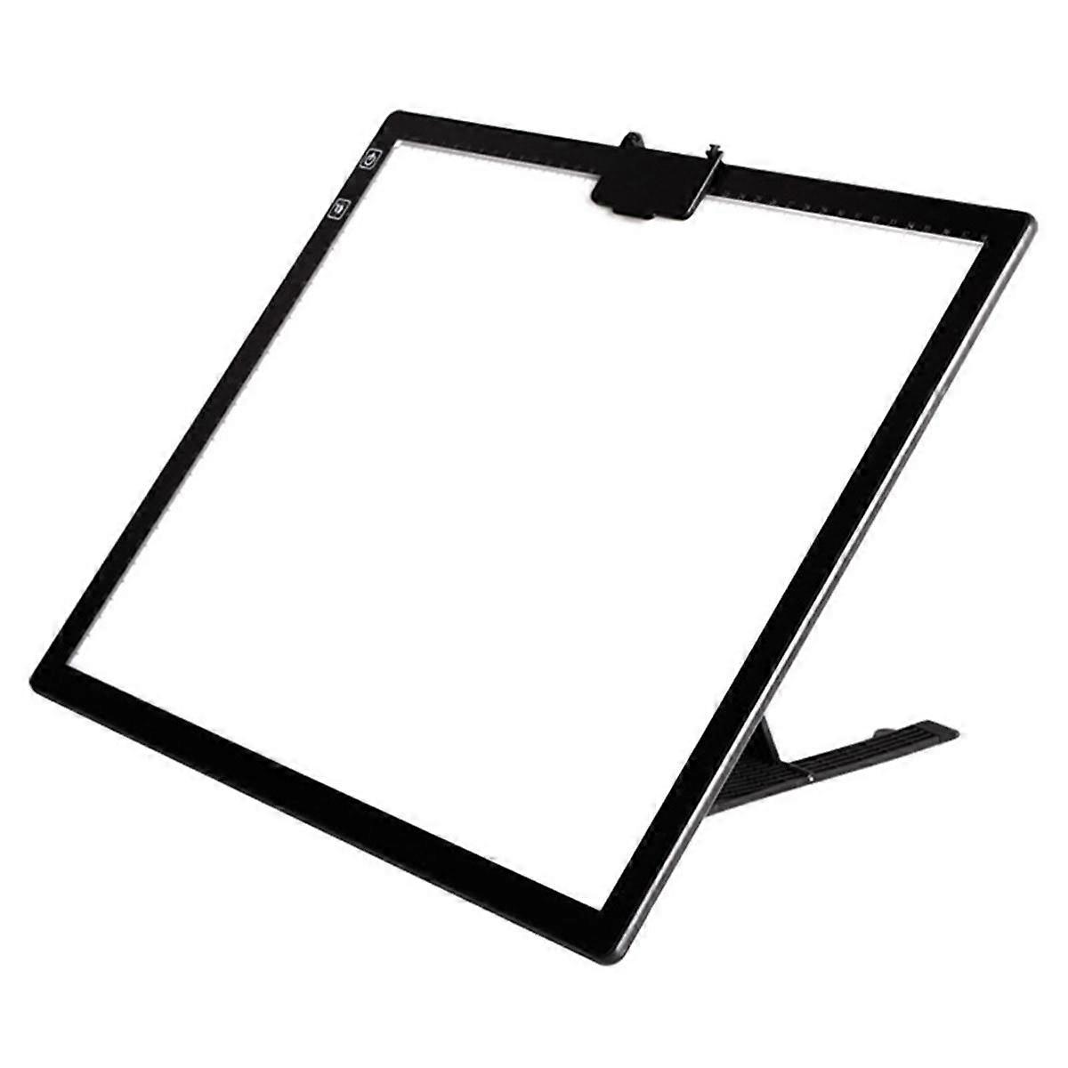 Rechargeable A3 Light Pad for ,Tracing Light Box with Stand and Clip,3 Colors Stepless Dimmable