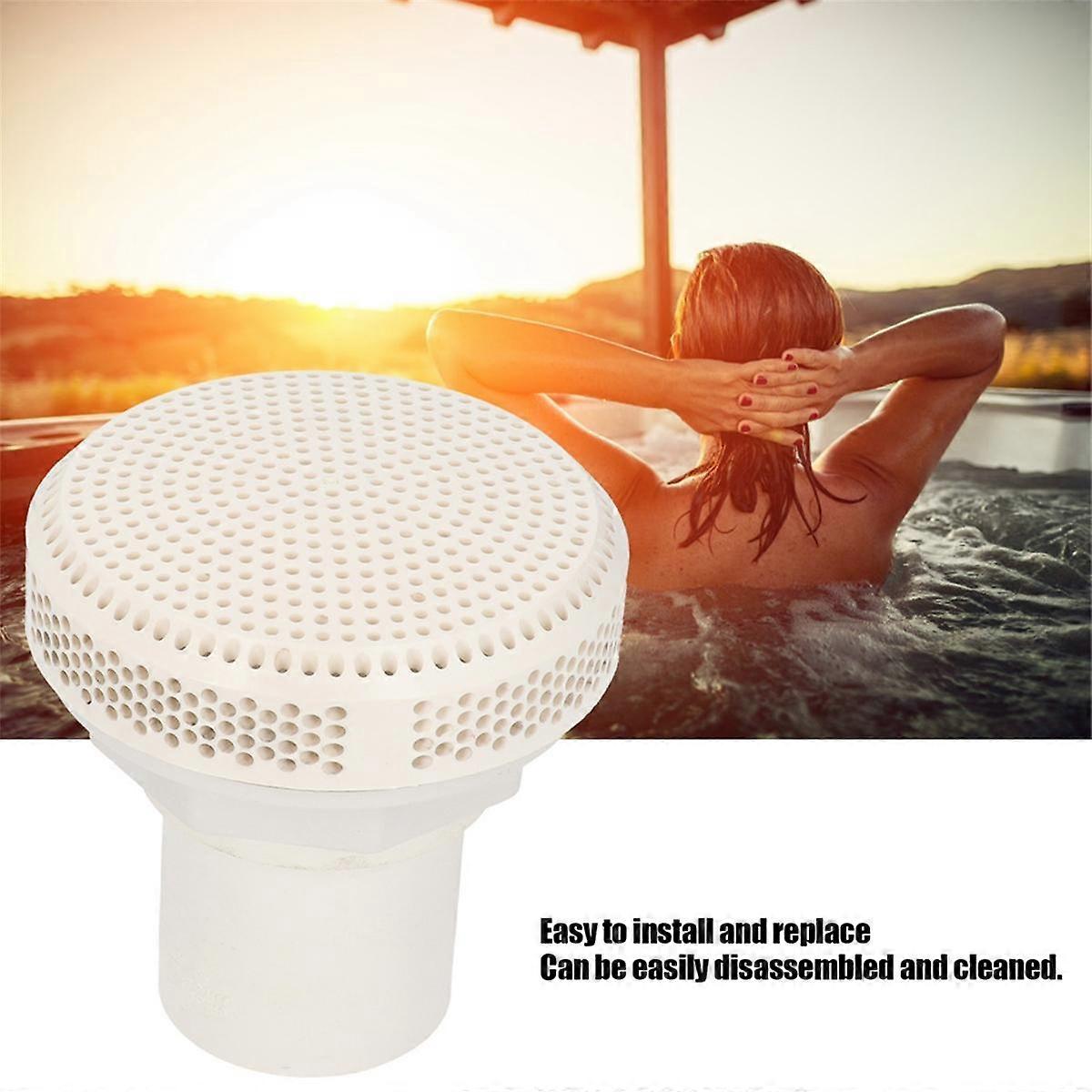 Shower Drain Kit, Swimming Pool Bathtub In-Ground Floor Drain Water Outlet Draining Accessoried