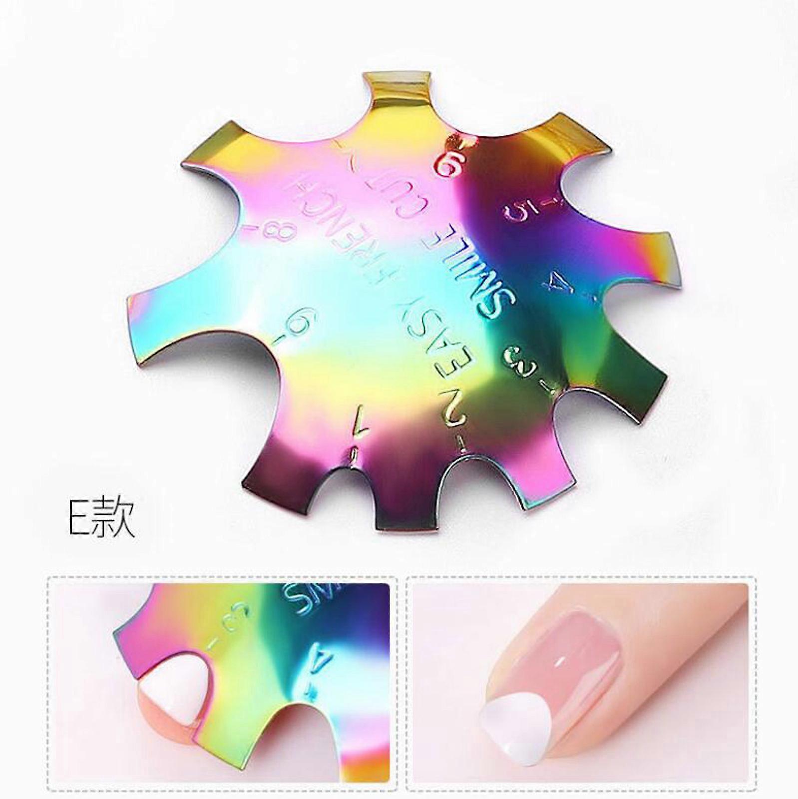 Nail Art Plastic Model Staal Model Crystal Nail Making Template