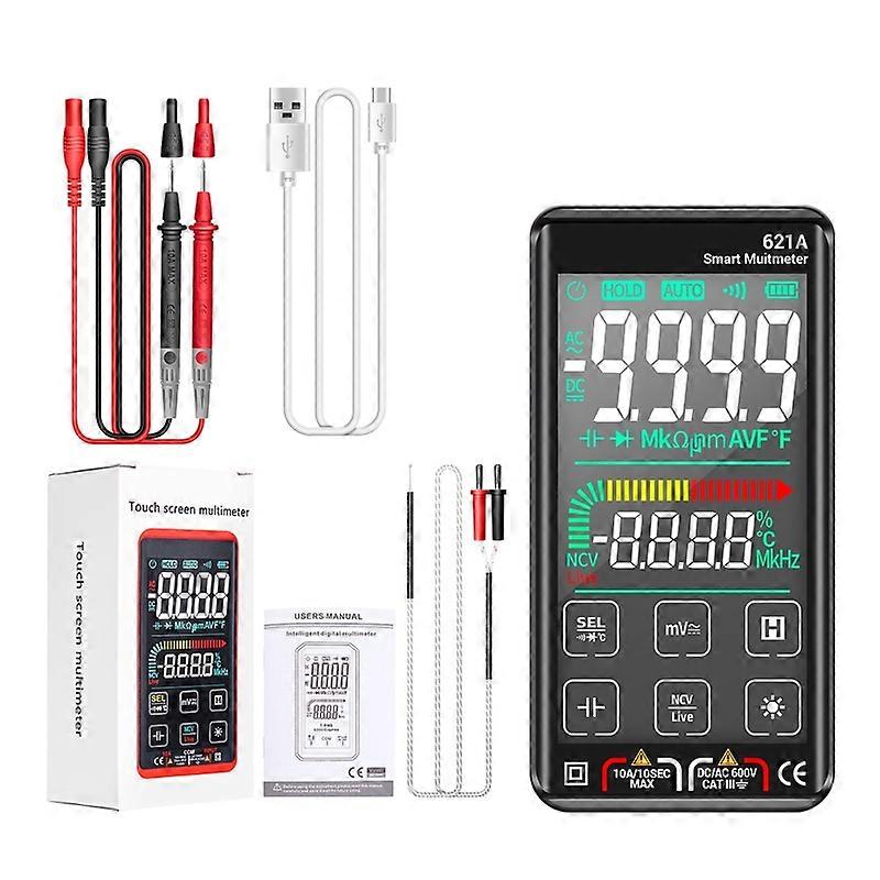Digital Multimeter Large Screen Display Voltage Current Resistance Capacitance