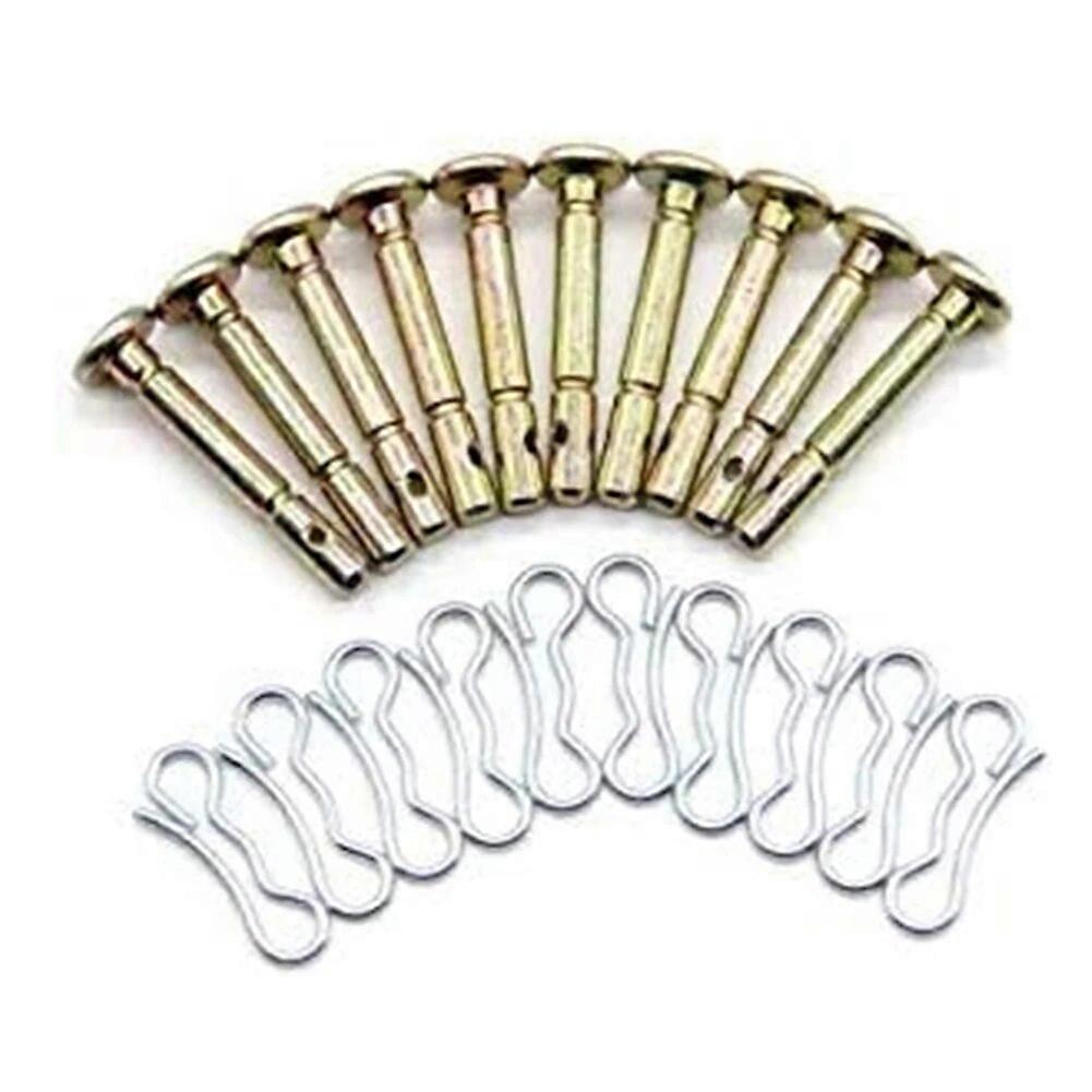 10/20 Pcs Shear Pins&Cotters Replacement Shear Pins And Cotter Pins For MTD 738-04155 Snowblowers Cotterfor Snowblowers Accessor