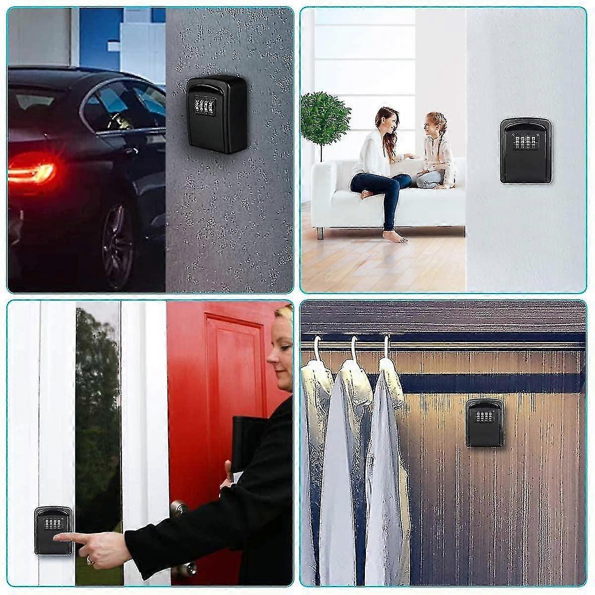 Indoor And Outdoor Waterproof And Rust-proof Combination Lock Key Storage Box