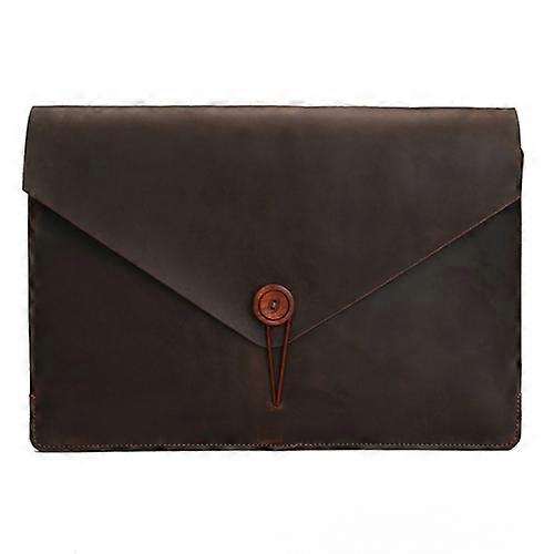Universal Genuine Leather Business Laptop Tablet Bag