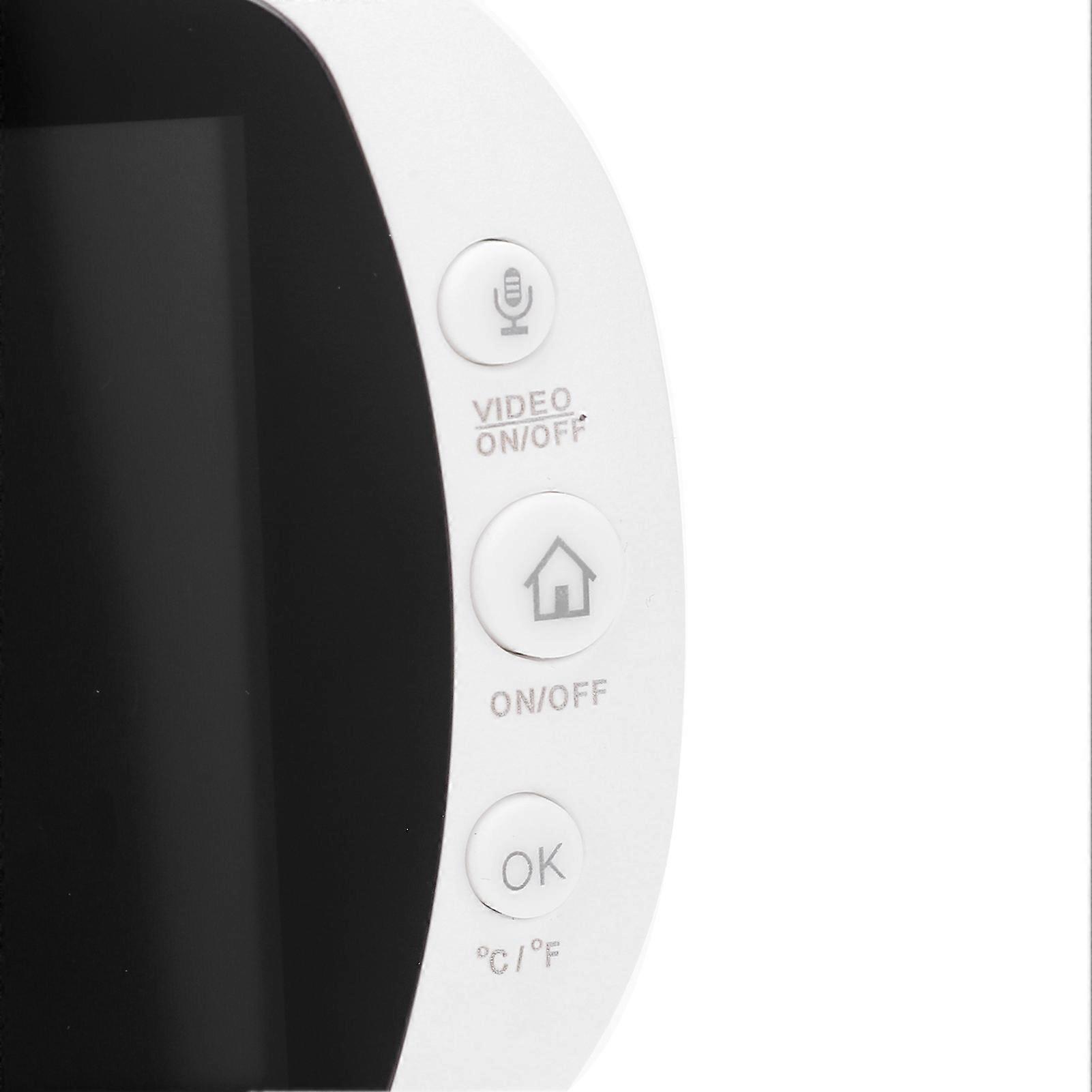 Baby Monitor Wireless HD Digital Electronic Infrared Night Vision 3.5in LCD Screen 100240VUK Plug