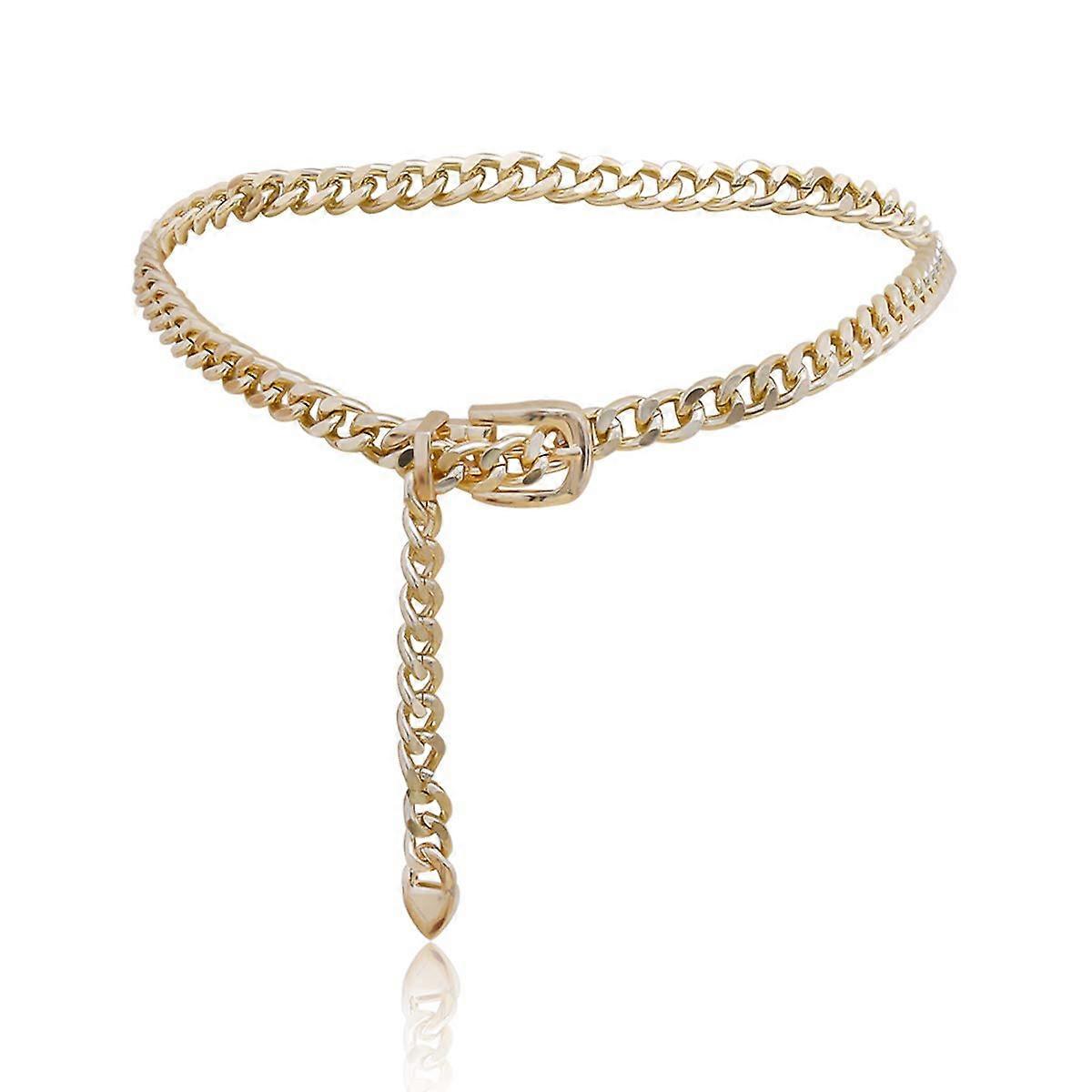 Pasy łańcuchowe dla kobiet Wasit Chain Chain Chain Chain Chain Gold