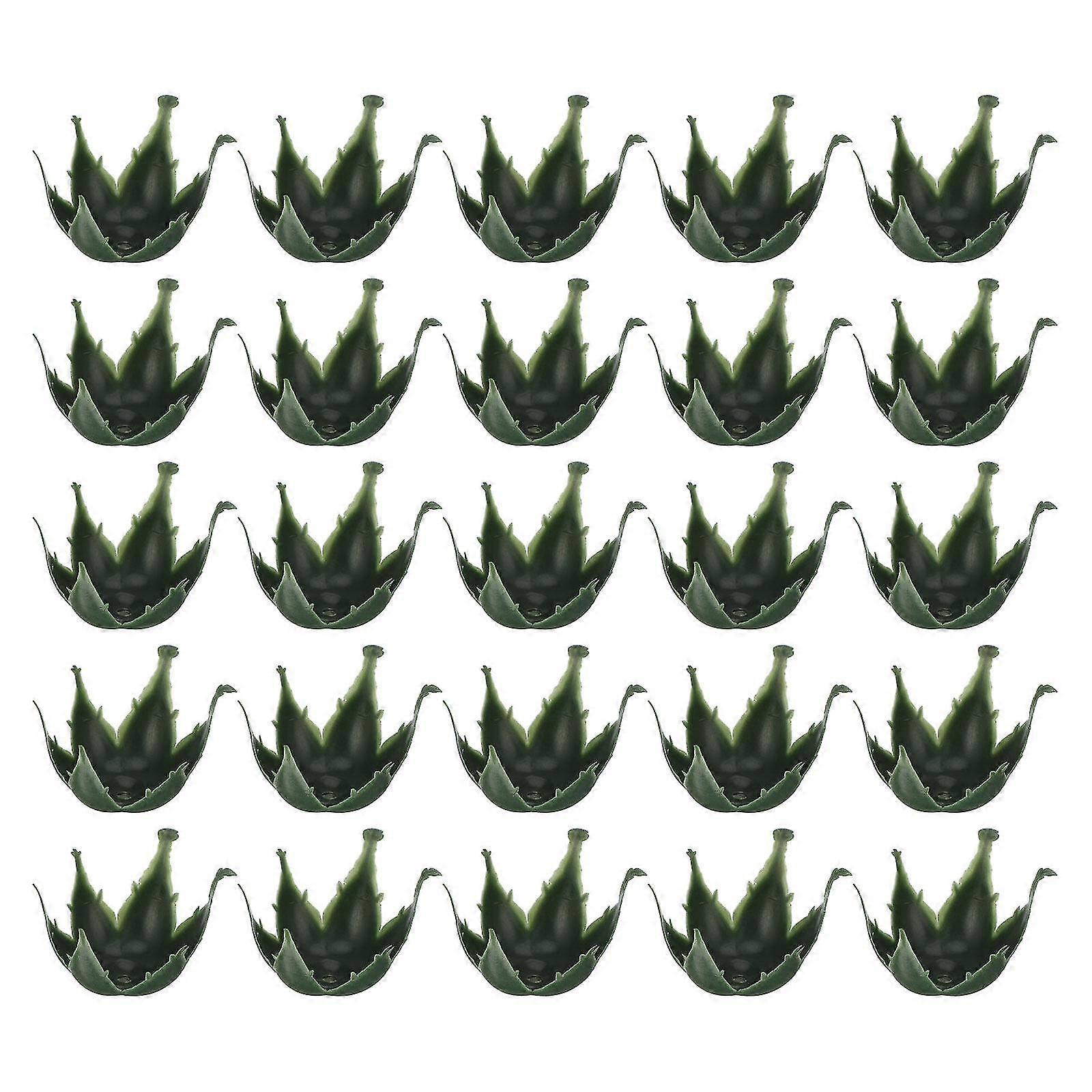 1 Set 50Pcs Flowers Rose Receptacles Calyxes Artificial Soap Flowers DIY Materials