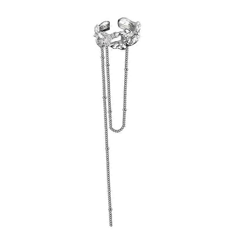 Sterling Silver No Piercing Cuff Earrings