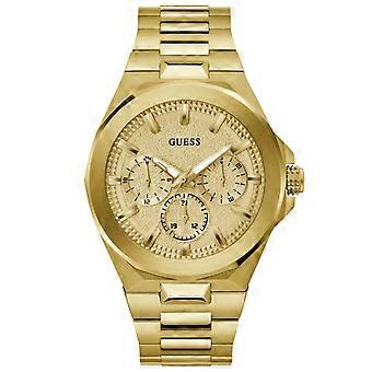 Guess watches gents dashboard watch for Men Analog Quartz with stainless steel bracelet GW0798G2