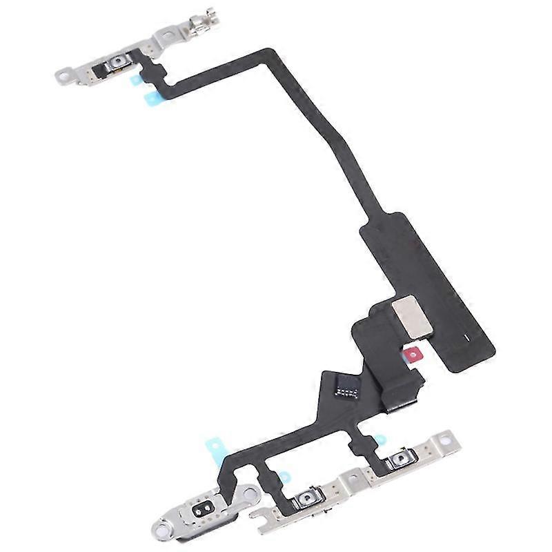For iPhone 14 Pro OEM Power and Volume Buttons Flex Cable Replacement Part