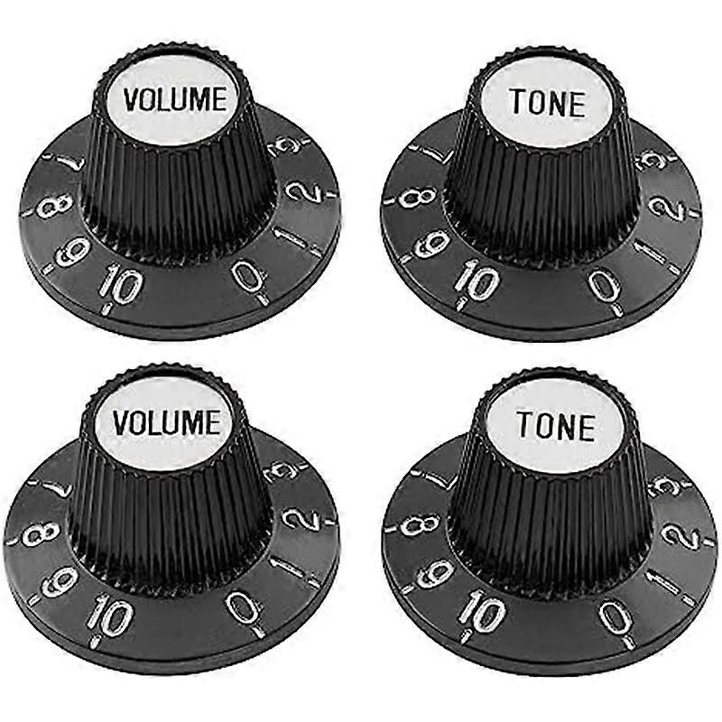 Witch Hat Knobs Top Hat Knobs Tone Volume Control Knobs For Electric Guitar Bass Amplifier Effect Pedal