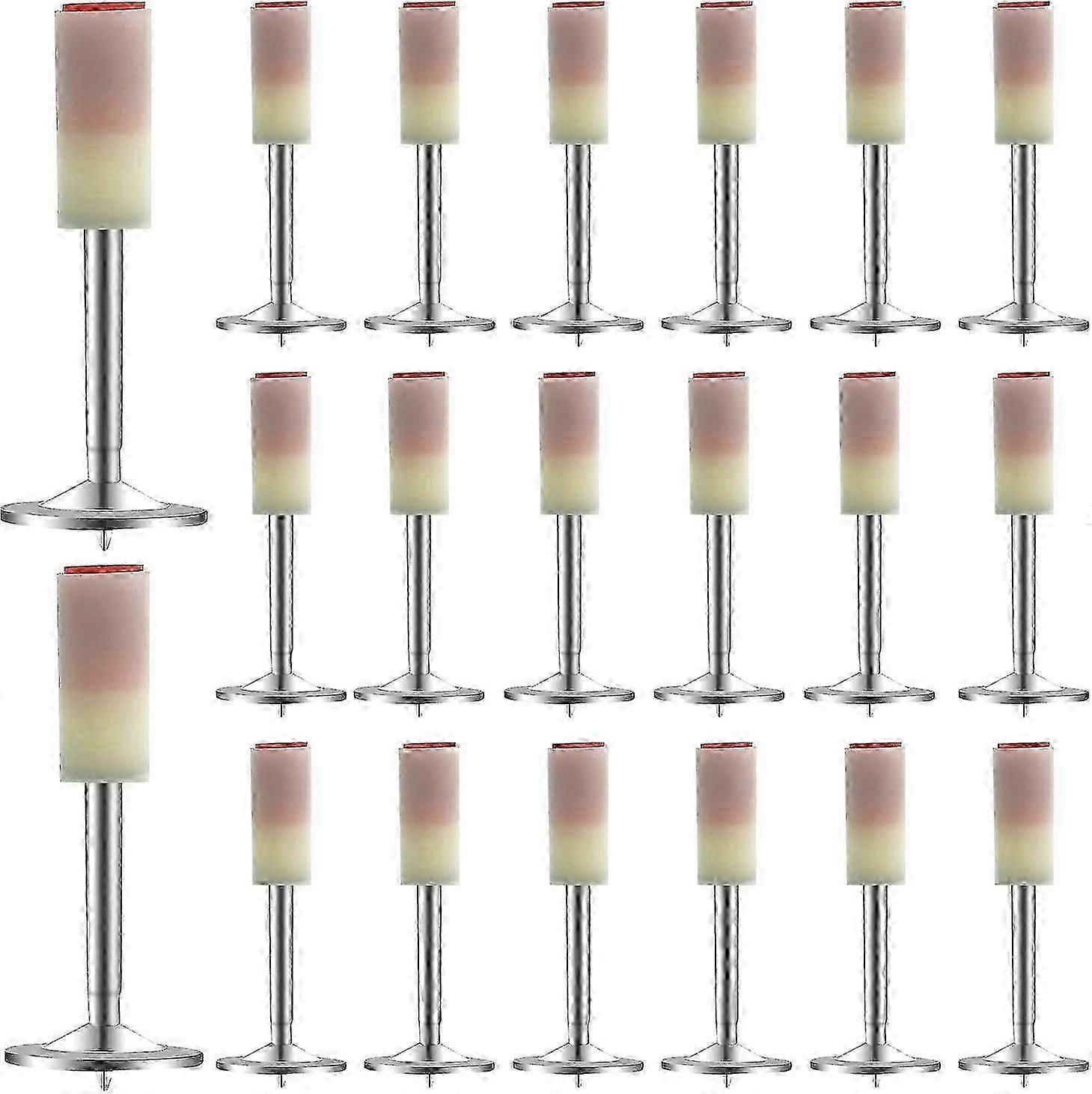 200 PCS στρογγυλά καρφιά χάλυβα 7.3mm, μίνι εξαρτήματα καρφωτών χεριών, συγκεκριμένα κοu'φώματα τοίχων