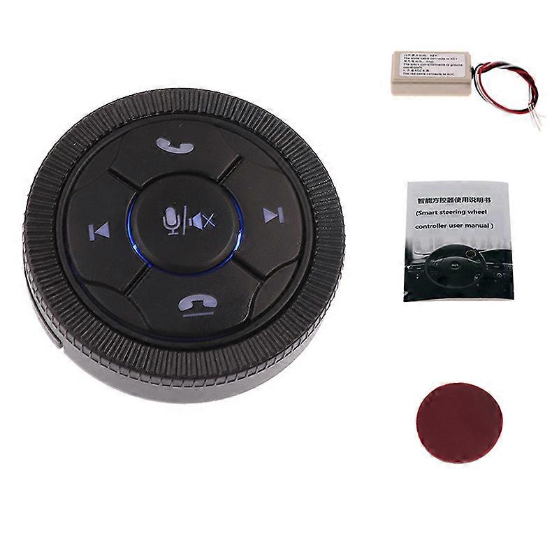7-Key Car Wireless Steering Wheel Remote Control Button for Universal Car Music
