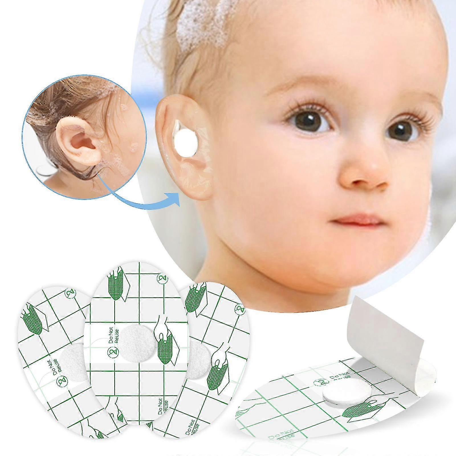 Öronskydd för baby, vattentäta öronproppar, dusch, simning, öronproppar, öronskydd för nyfödda, engångstejp, öronskydd för duschning -xx