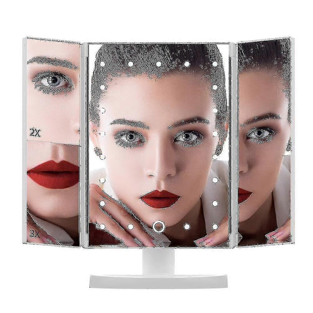 Led Touch Screen 22 Makeup S Vanity 3 Folding Adjable |makeup S()