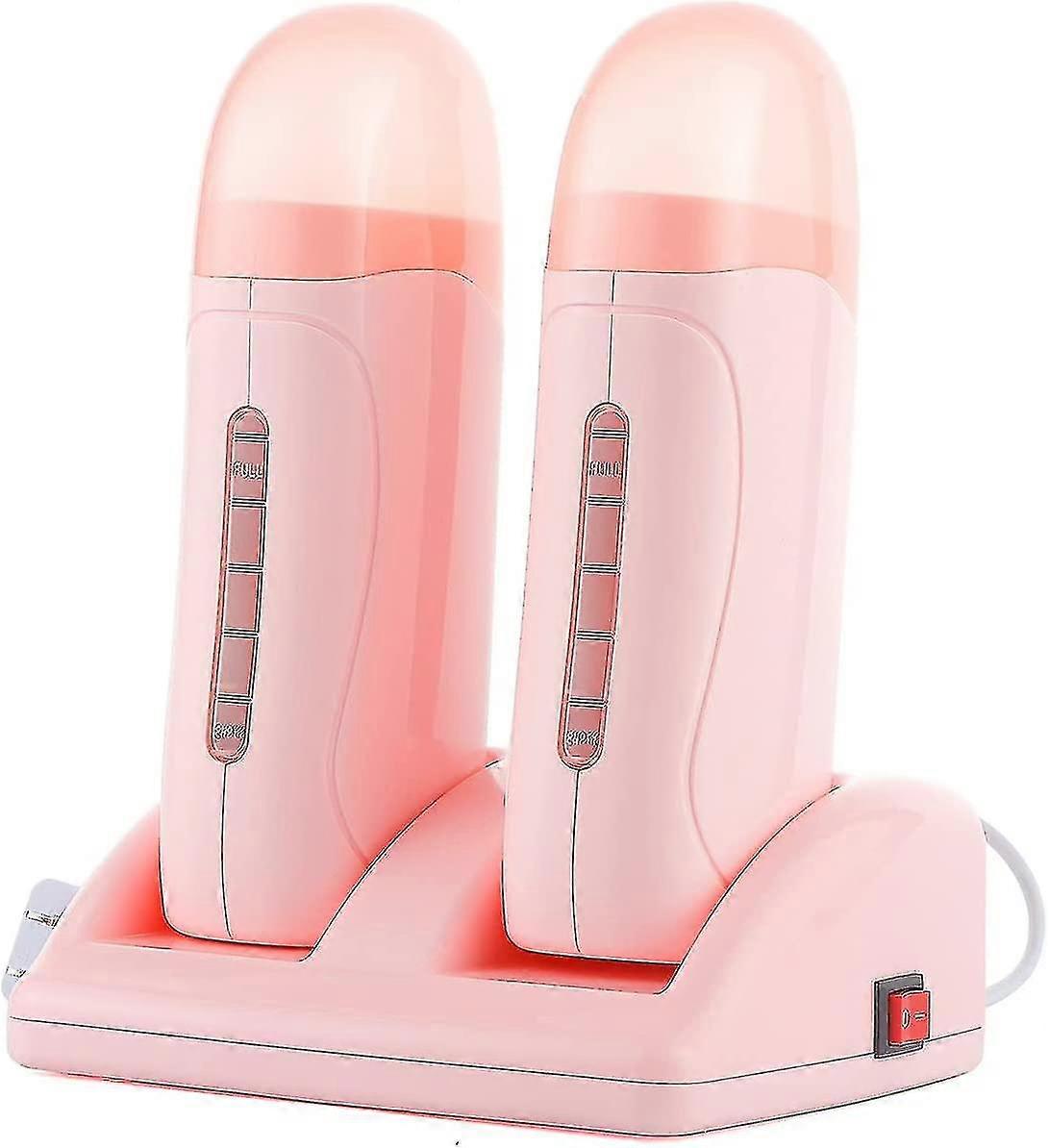 Roll On H Entfernung, Doppel Enthaarung Roll On Wax Er Tragbares Wachs H Entfernung Elektrisches Wachs Melt Kit für mich