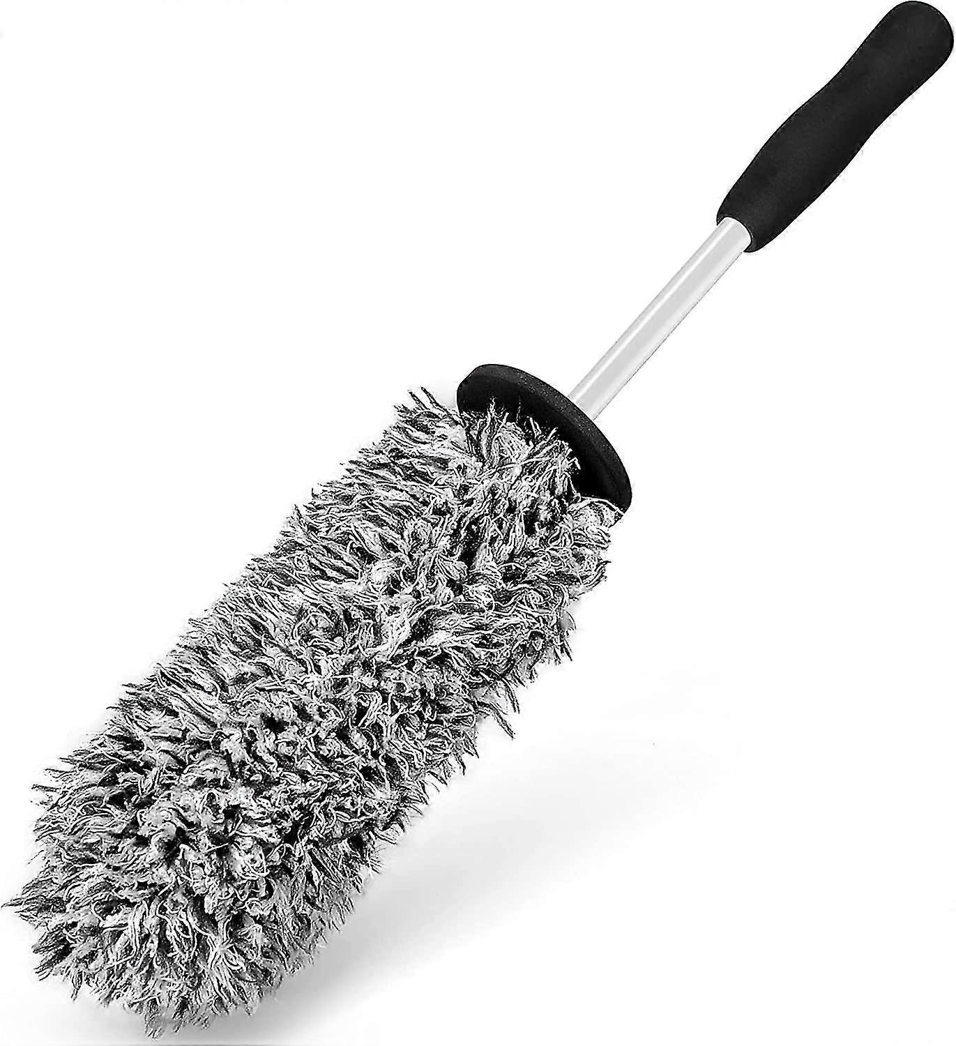 Mikrofiber felgbørste for vasking av aluminiumsbilfelger, 1 stk