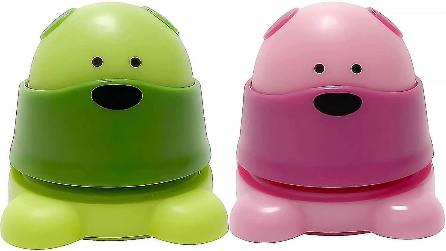 2 قطع دباسة بيئية بدون تدبيس ، ورقة صغيرة محمولة ، دباسة مكتب دباسة Stapleless لطيف 10 أوراق للمكتب ، المعلم ، الأسرة ، الطالب Stat