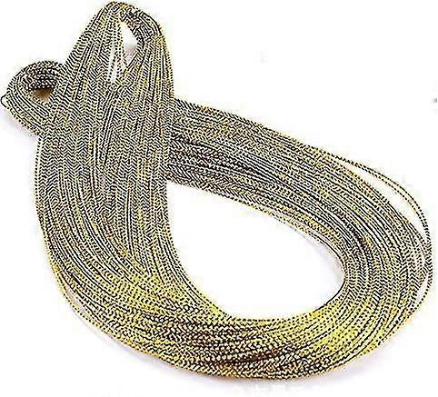 328 Feet Gift Tags String Hang Tags Rope (gold)