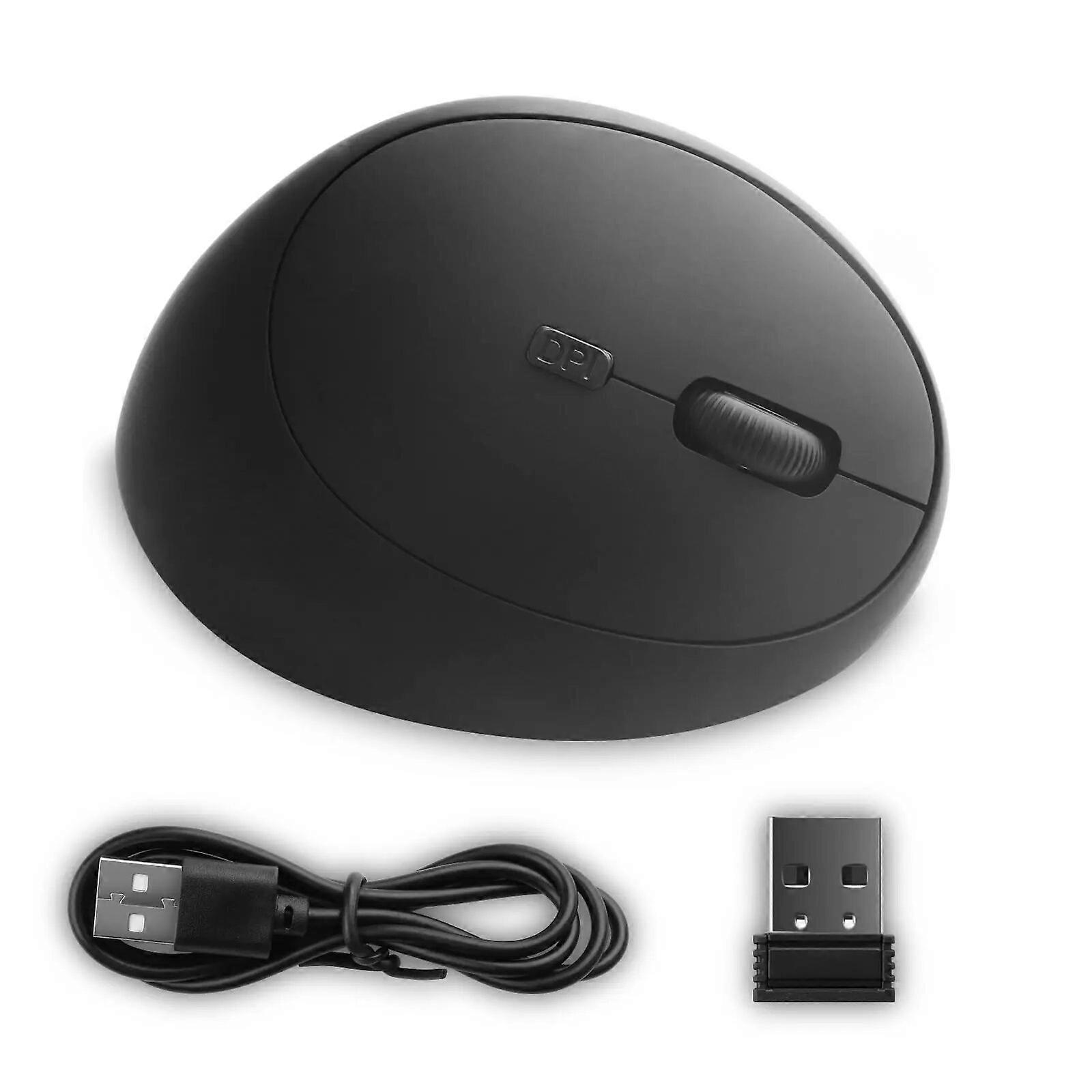 Ergonomic Vertical Mouse 2.4G Wireless USB Rechargeable 1600DPI Gamer Mice 6D Mini Gaming Mouse For Computer Laptop PC Mice & Trackballs