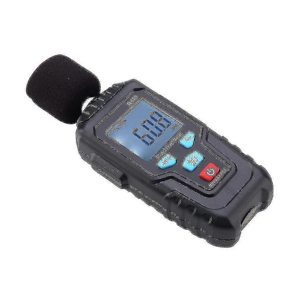 Digital Lcd Sound Level Meter, Portable Digital Lcd Sound Level Meter Noise Tester Range From 330-135db Decibel