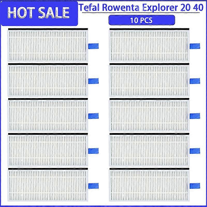 Roller Side Brush Filter HEPA Mop For Tefal Explorer Serie 20 40 RG6825 RG6871 RG6875 Isweep x3 Replacement Accessories Parts Carpet Sweepers
