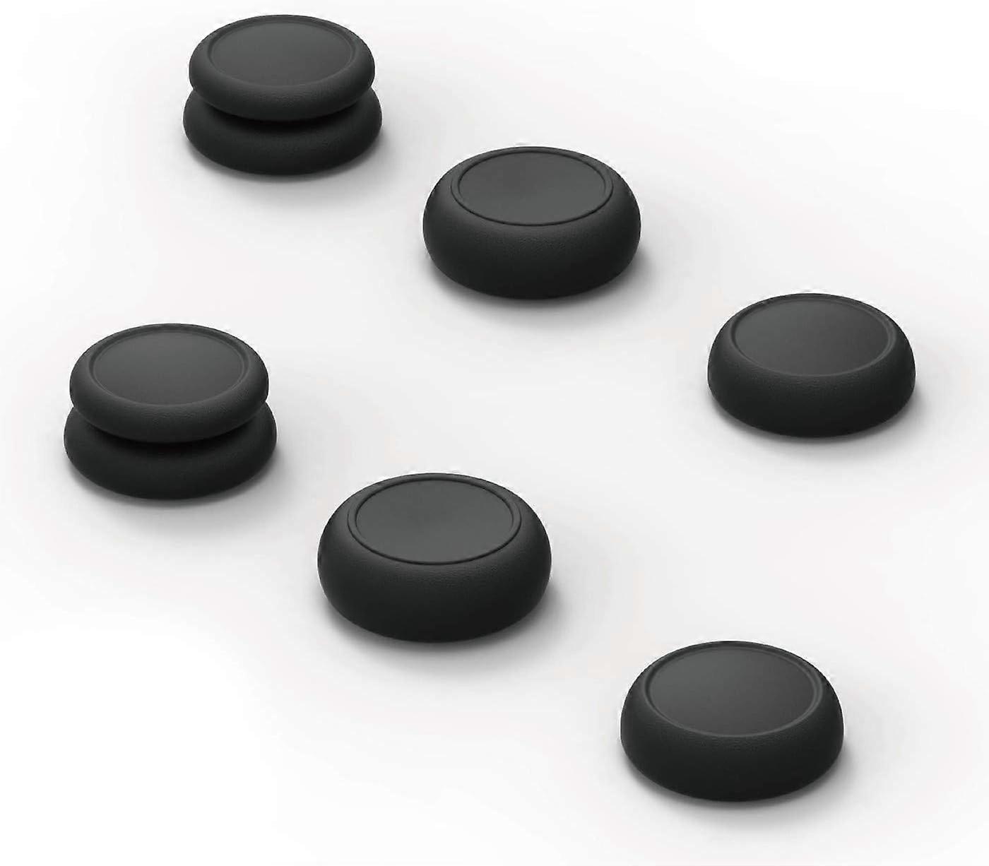 Dww-3 Paires (6 Pices)-Noir, Ensemble de Poignes de Pouce Skin, CQC et FPS, Capuchon de Joystick, Capuchon de Stick Analogique pour Manette de Joy-Con