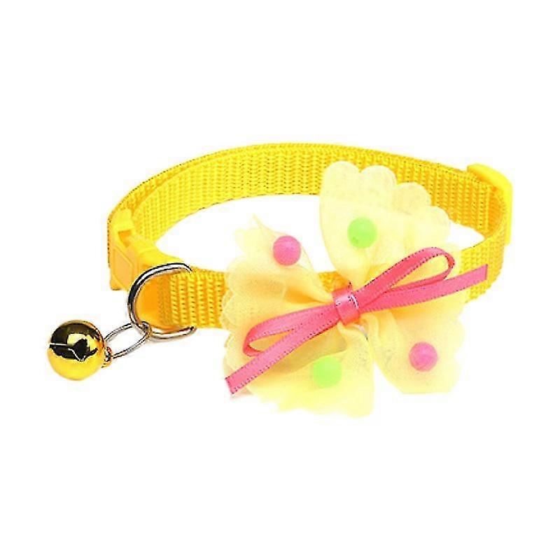 Cat Collar Bow Tie Adjustable Neck Strap Cat Dog Grooming Accessories