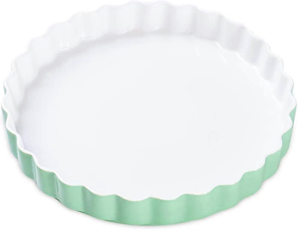 Keramik Eierkuchen Teller 28cm Eierkuchen Form Grün