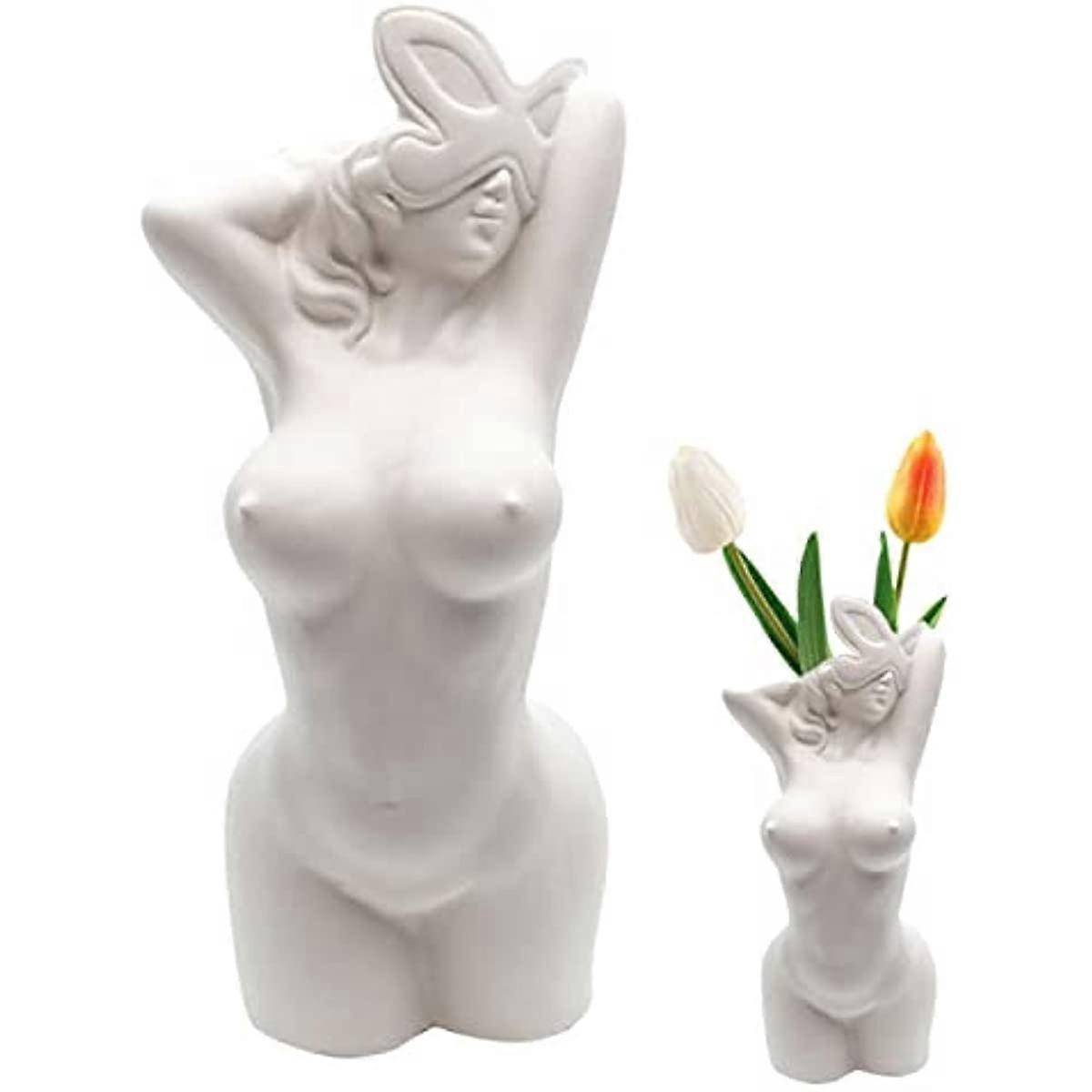 2 Pcs Female Body Vase