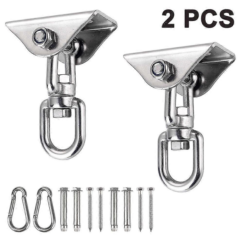 Hammock Hanging Kit,capacity Heavy Duty Rotate Swing Ultra Hooks