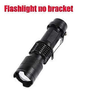 Waterproof Bicycle Light Q5 3000LM 3 Mode 7W Led Cycling Front Light Bike Lights Lamp Torch Zoom Bike Flashlight, Use 14500
