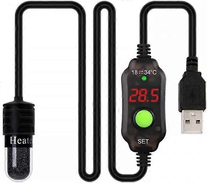 Aquarium Heater,Heating Rod Accurate Temperature Control 4L