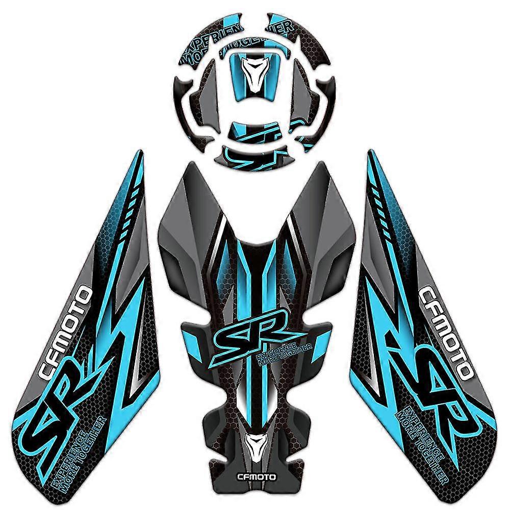 3m دراجة نارية خزان الوقود ملصق سباق غطاء غطاء الغاز حامي ملحقات صائق للماء ل Cfmoto 250sr 300sr 450sr