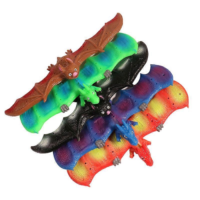 Simulation Of Dinosaur Bats Slap Wristbands Snap Bracelets For Kids