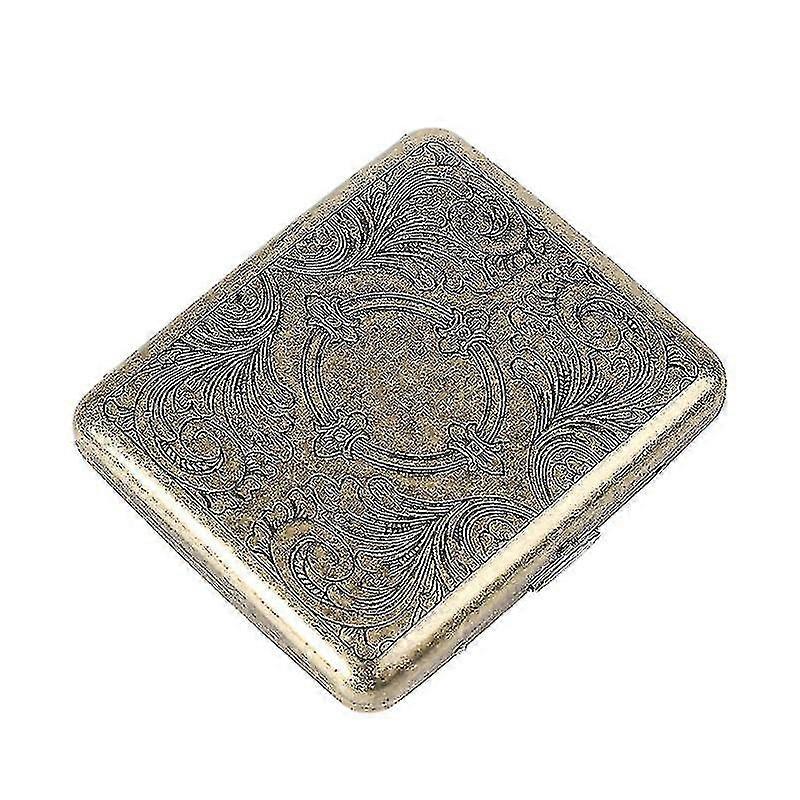 Stainless Metal Double Sided Flip Automatic Portable Cigarette Case