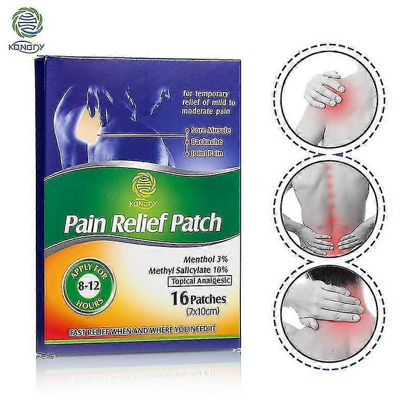 Care 16 Pieces Pain Relieving Patch 7*10 Cm Ester Ing Pad