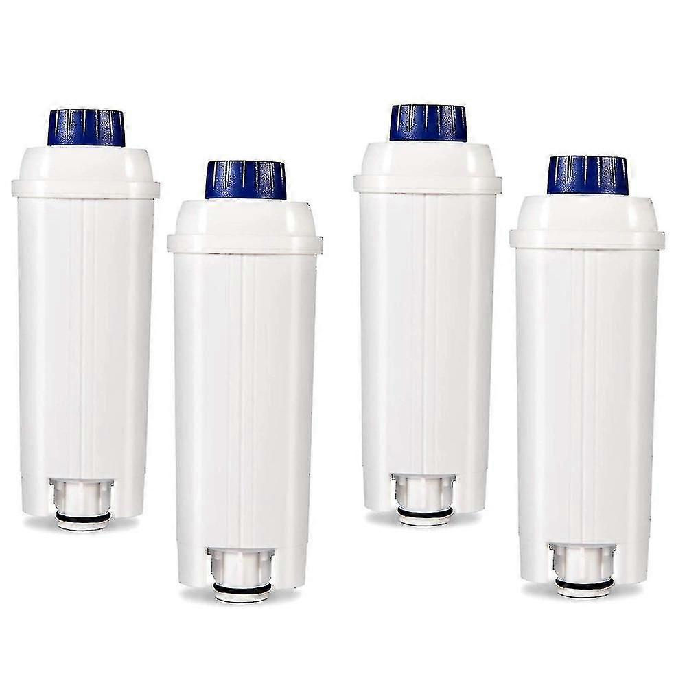 4 stk erstatningsvannfilter kompatibelt for DLS C002 automatisk kaffemaskinmykner