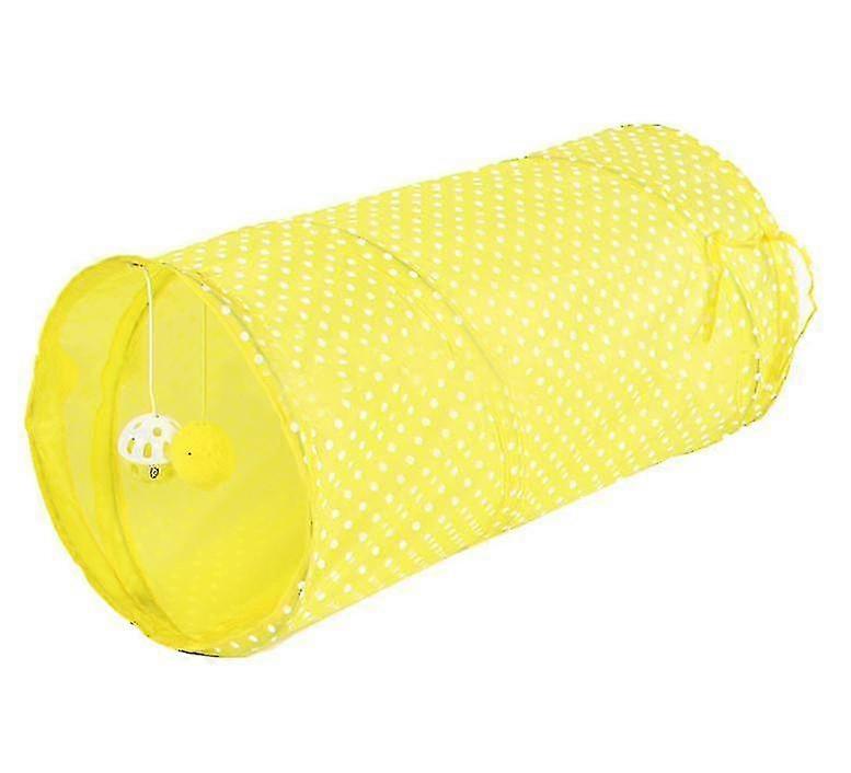 Cat Tunnel Toy Folding Polyester Cloth Rolling Totoro Tent Cat Supplies